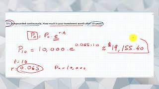 7 6 applications continuous compounding