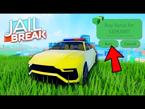YENİ SURUS ARACINI ALDIM!?! / Roblox Jailbreak Türkçe