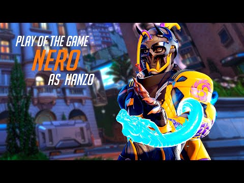 WHAT PRO HANZO LOOKS LIKE IN OW 2 - NERO! POTG! [ OVERWATCH 2 TOP 500 SEASON 3 ]