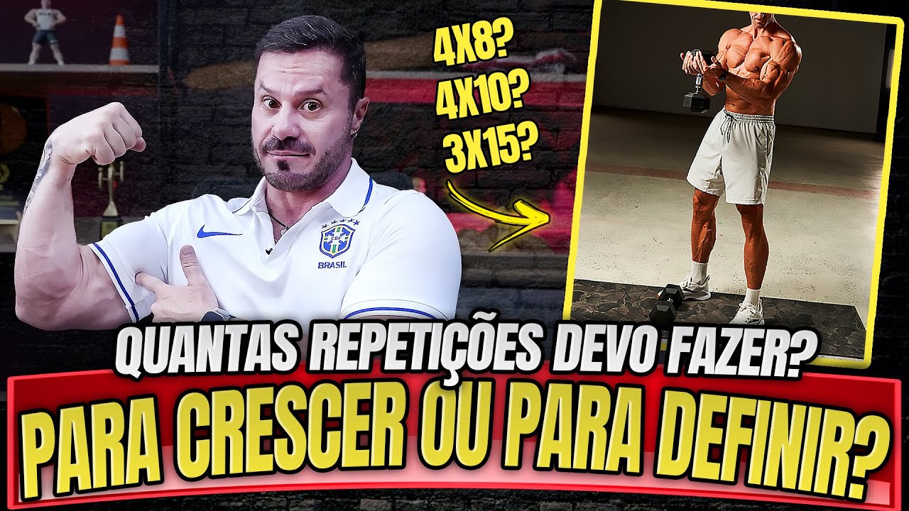 APRENDA A QUANTIDADE DE REPETIÇÕES CERTAS NA HORA DO SEU TREINO – MASTER CLASS RENATO CARIANI