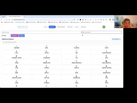 Similia Homeopathy Software Intro Tutorial by Founder Marco