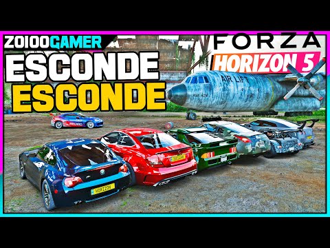 O ÚLTIMO ESCONDE ESCONDE DESSE CANAL E O PRIMEIRO DO FORZA HORIZON 5