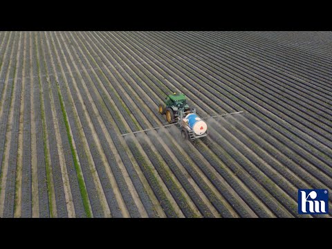 Sprayer in the field