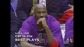 Feb 4, 1998 Chi vs Uta highlights