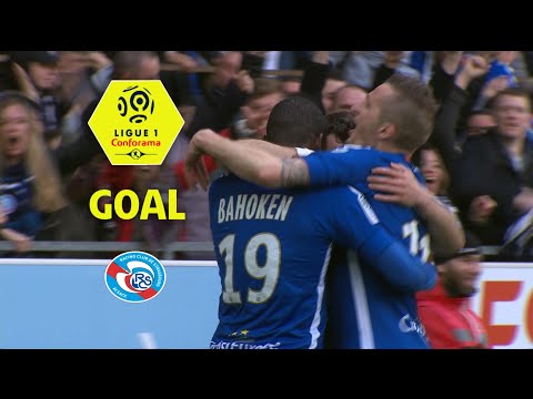 Goal Stéphane BAHOKEN (17') / RC Strasbourg Alsace - FC Metz (2-2) (RCSA-FCM) / 2017-18