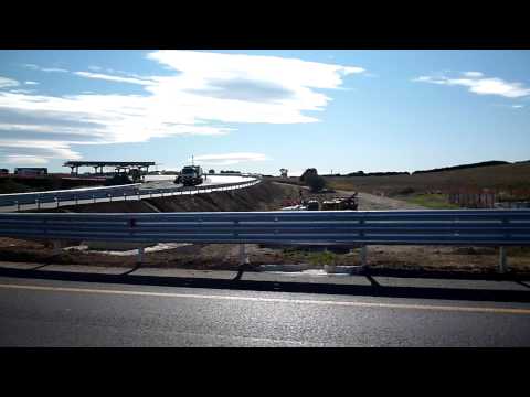 Lavori casello autostradale : uscita Guidonia A1 : video bretella Napoli Milano