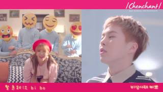 【韓繁中字】 AOA JIMIN(지민) feat.EXO XIUMIN - CALL YOU BAE 想對你說呀(야 하고 싶어) (Korean/Chinese)