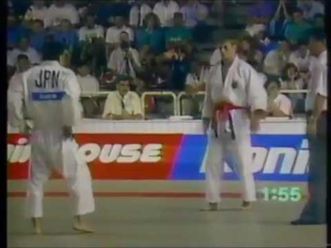 JUDO 1991 World Championships: Udo Quellmalz (GER) - Masahiko Okuma (JPN)