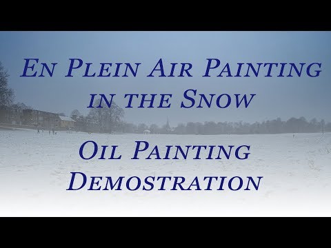 Thumbnail of En Plein Air Painting in the Snow Full Video