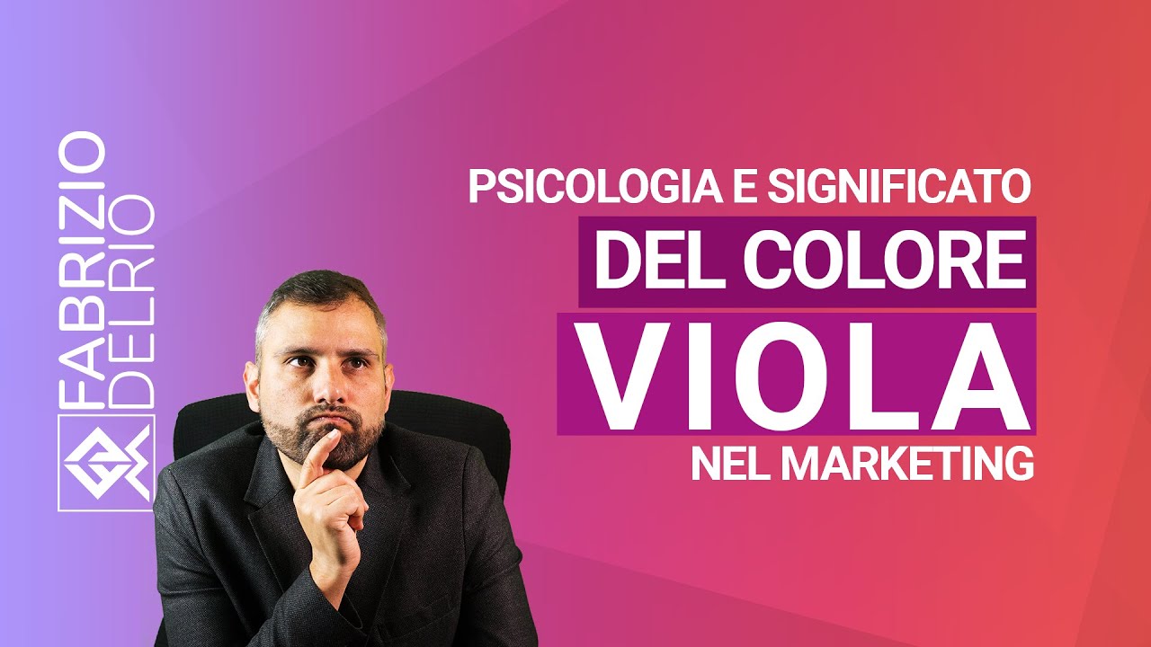 Psicologia e Significato del colore Viola nel Marketing
