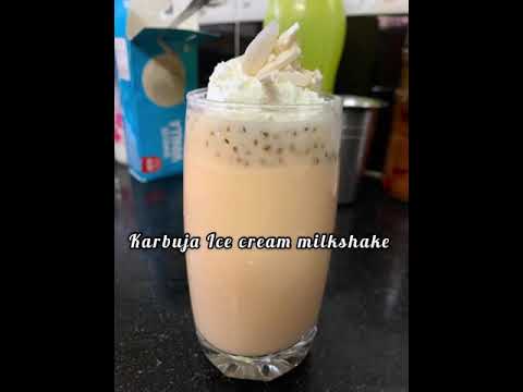 Summer special || Muskmelon Ice Cream Milkshake || Lets hit the Summer