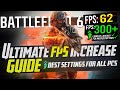 BATTLEFIELD 6 Dramatically Increase Performance FPS With Any Setup BF6 Best Settings ️