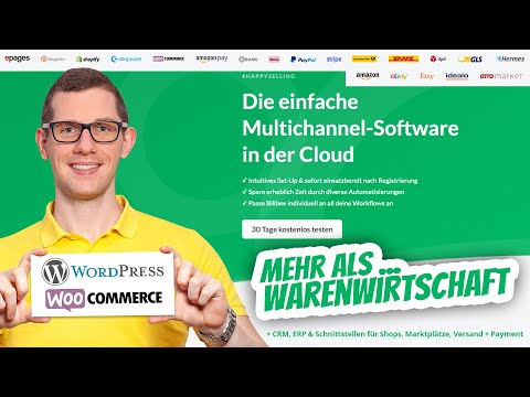 Warenwirtschaft Cloud + CRM, ERP & fertigen Schnittstellen für Shops, Marktplätze, Versand + Payment
