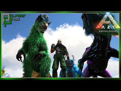 Raiding the Ice Wyvern Trench and Taming Managarmrs on Ark's Seasonal Cluster 9