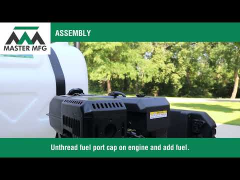 Master Mfg® UN5-P7-060F-MM | 60-Gal Skid Sprayer | Assembly & Operation Guide
