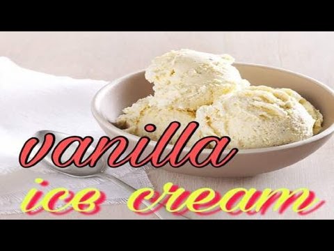 Vanilla ice cream | vanilla ice cream without electric handmixer | easy homemade vanilla ice cream