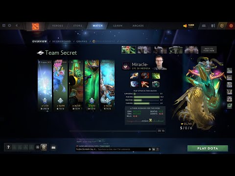 dota2core Miracle- Medusa - Secret vs Nigma - DPC Division 1 2021
