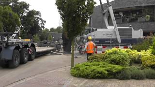preview picture of video 'Bodemsanering Laantje Wijchen deel 5 Van 't HEK zwaar transport'