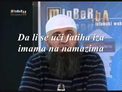 Ucenje fatihe iza imama na namazima - S. Kuduzovic