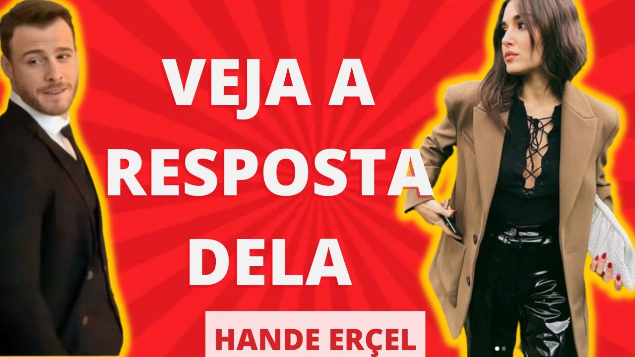🔥 ENTREVISTA! Hande Erçel desconversa sobre pergunta do dia dos namorados e fala sobre seu signo