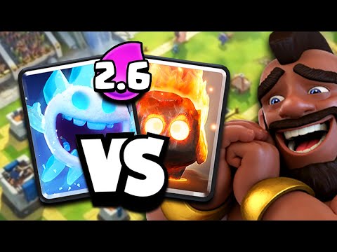 SFIDA GHIACCIO vs FUOCO 2.6 DECK DOMATORE! - Clash Royale