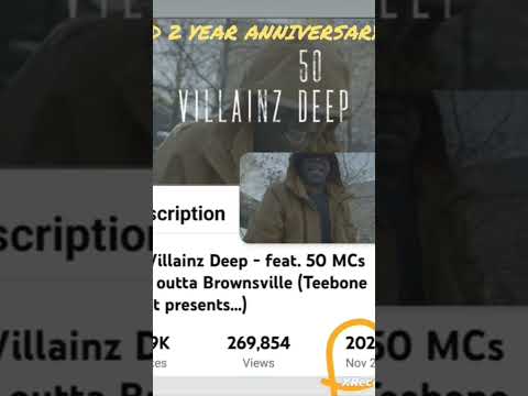 Teebone Blast presents: 50 Villainz Deep‼️ #Epic #Bville#Bklyn ...a 2 year #Anniversary of an 1 of 1