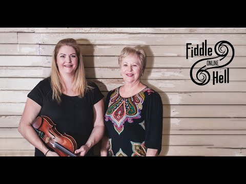 Fiddle Hell Online Jam #35 8/16/20: Andrea Beaton (fiddle) & Betty Beaton (piano) - Cape Breton