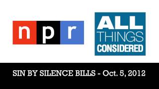 NPR's All Things Considered Discusses the Sin by Silence Bills