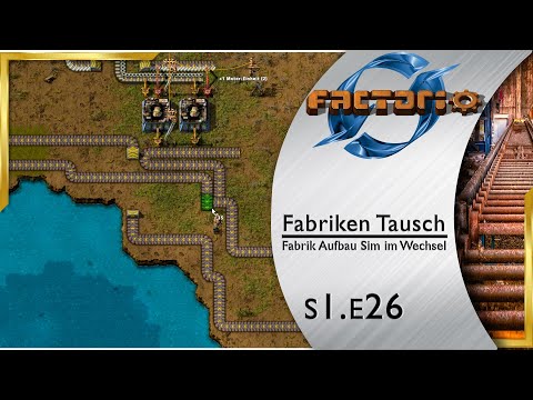 Fabriken Tausch ► Förderbandverknotung 🏭 FACTORIO [s3e26]
