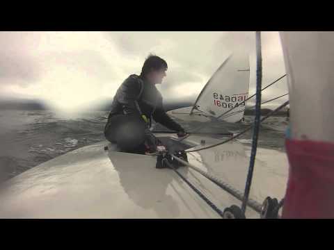 CHEW LASER TRAINING DAY - Broaching at windward mark