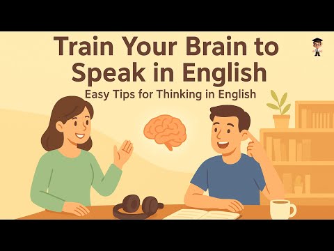 How to Train Your Brain to Speak in English | English Listening Practice | Learn to Think in English