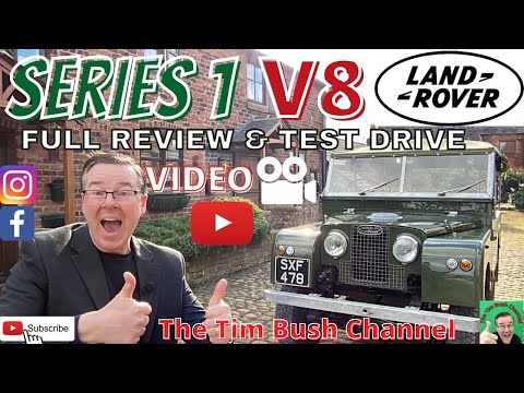 Land Rover Series 1 V8. Full Review & Test Drive Video. Amazing.