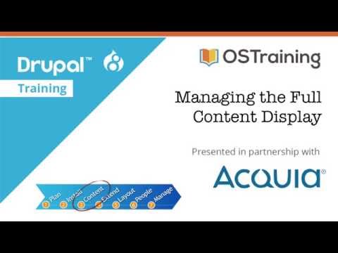 Drupal 8 Beginner Lesson 1 Introduction to the Course