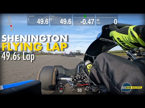FAT Karting League - Shenington Circuit 49.6s Flying Lap - Cold Track - Electric Kart - 4K Onboard
