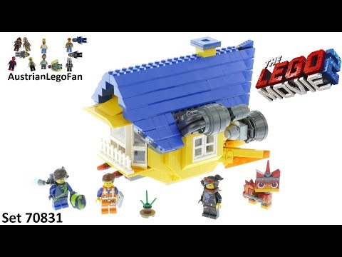 Vidéo LEGO The LEGO Movie 70831 : La maison-fusée d'Emmet !