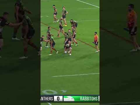 Latrell Mitchell gets smashed💥 #shorts