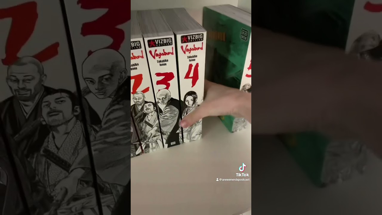 Finding Missing Manga Volumes In Your Collection- Vagabond Edition #manga #vagabond #mangashelf
