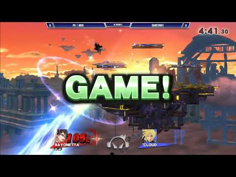 ECG Smash Weekly 2.24.18 - Winners Round 3 - PG | MVD (Bayonetta) vs TSUN | DanStrife (Cloud)
