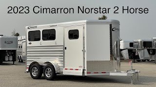 A preview image of the linked video showcasing 2023 Cimarron Norstar Warmblood 2HBP