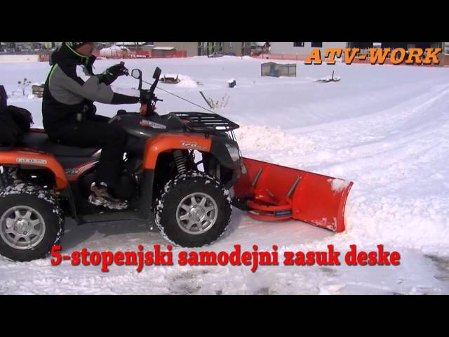 ATV Snow Plow