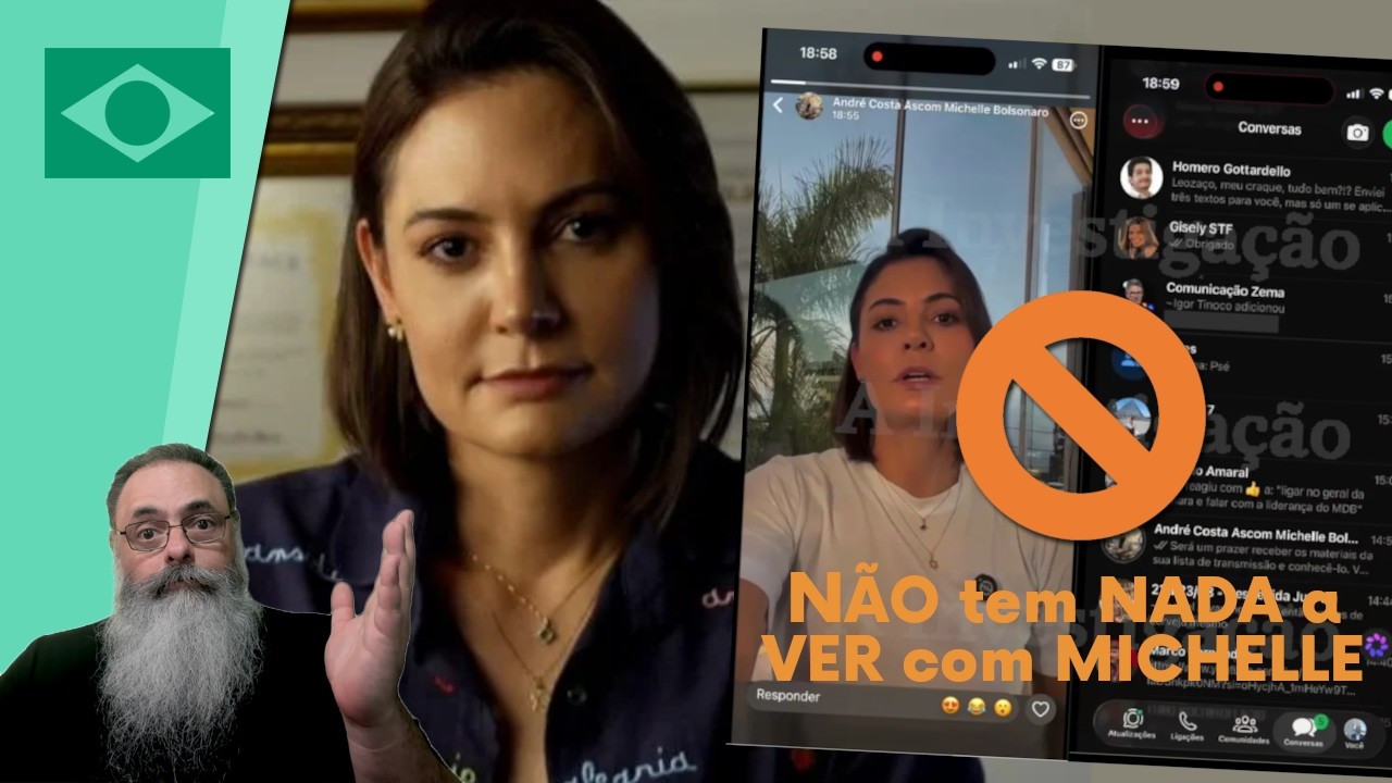 PESSOAS estão CONFUNDINDO PRINT de WHATSAPP de JORNALISTA da BRASIL 247 com ASSESSOR da MICHELLE