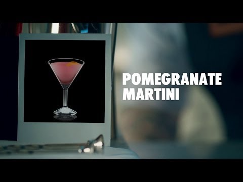 How to make a Pomegranate Martini Cocktail | Recipe