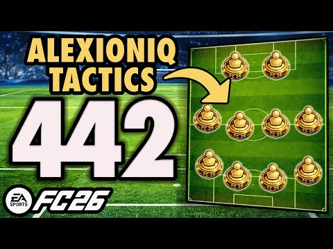 MY BEST 442 CUSTOM TACTIC - WIN MORE WITH THIS SETUP🔥FC 26 Tactics