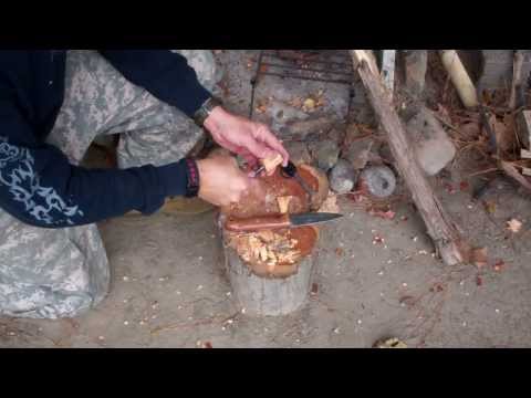 Firesteel with a fatwood handle project