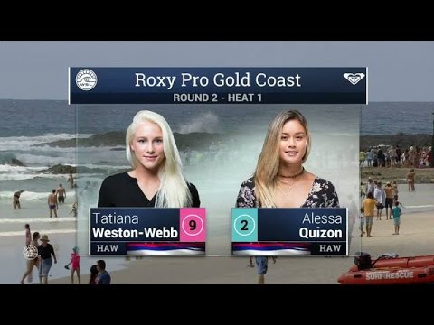 2016 Roxy Pro: Round 2, Heat 1 Video