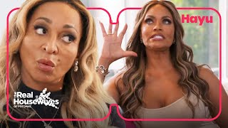 Gizelle and Karen gossip about Mia | Season 7 | Real Housewives of Potomac