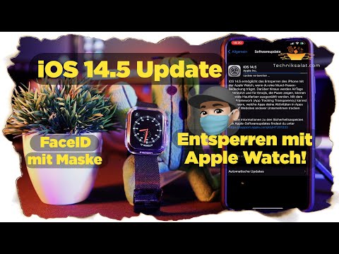 iOS 14.5 Update | Face ID with Mask | Unlock with Apple Watch