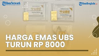 Harga Emas UBS Turun Rp 8000 per Gram Hari Ini Sabtu (29/10), Cek Harga Emas Lainnya