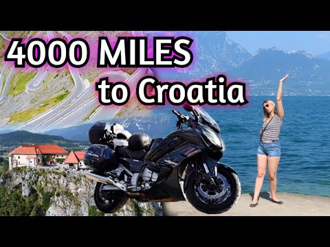 EPIC European Motorcycle Tour UK-Croatia via THE ALPS | Yamaha FJR1300: Furka, Stelvio Pass + MORE!