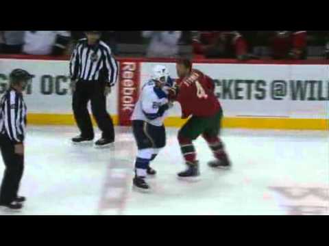 B.J. Crombeen vs Clayton Stoner